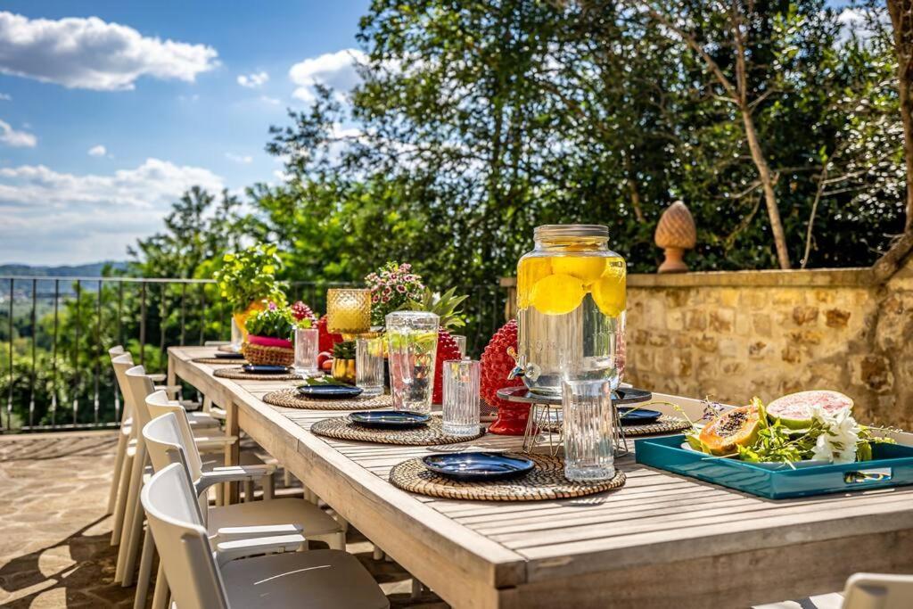 Luxury Villa Tolomei Gucci With Spa San Jacopo al Girone Zewnętrze zdjęcie