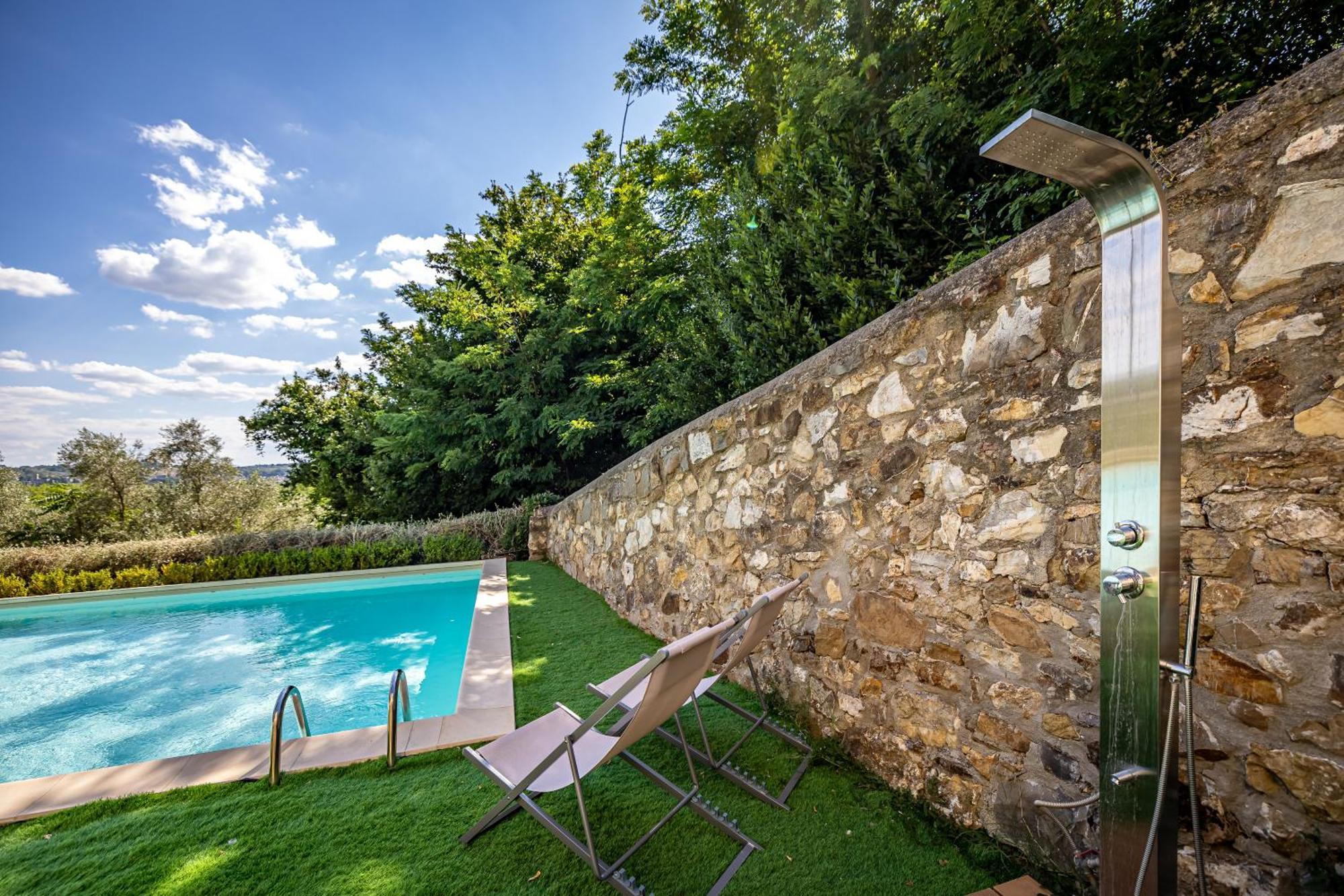 Luxury Villa Tolomei Gucci With Spa San Jacopo al Girone Zewnętrze zdjęcie