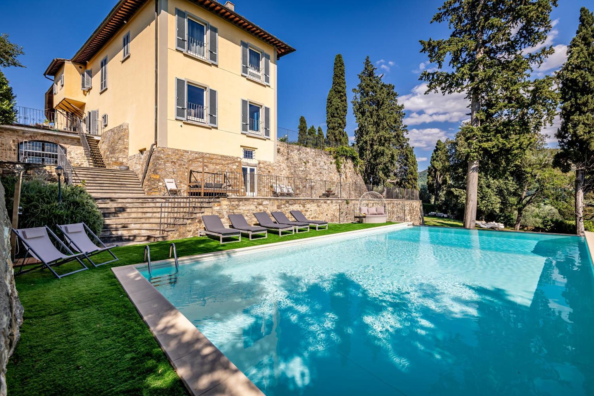 Luxury Villa Tolomei Gucci With Spa San Jacopo al Girone Zewnętrze zdjęcie