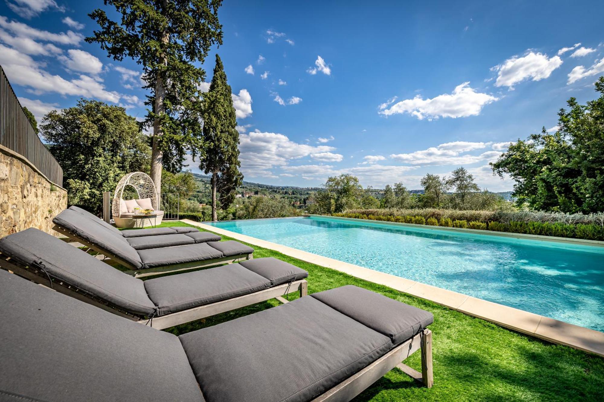 Luxury Villa Tolomei Gucci With Spa San Jacopo al Girone Zewnętrze zdjęcie