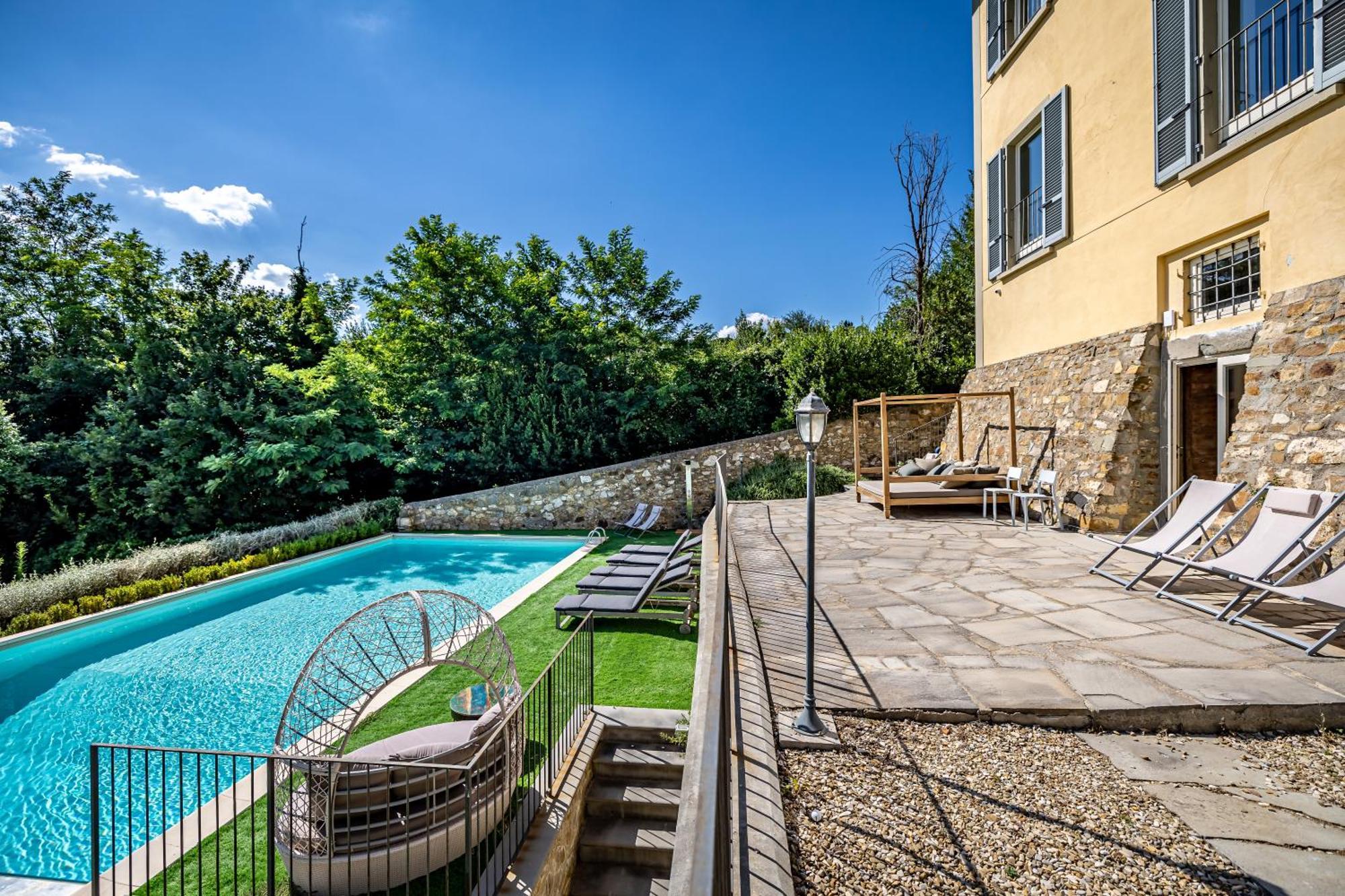Luxury Villa Tolomei Gucci With Spa San Jacopo al Girone Zewnętrze zdjęcie