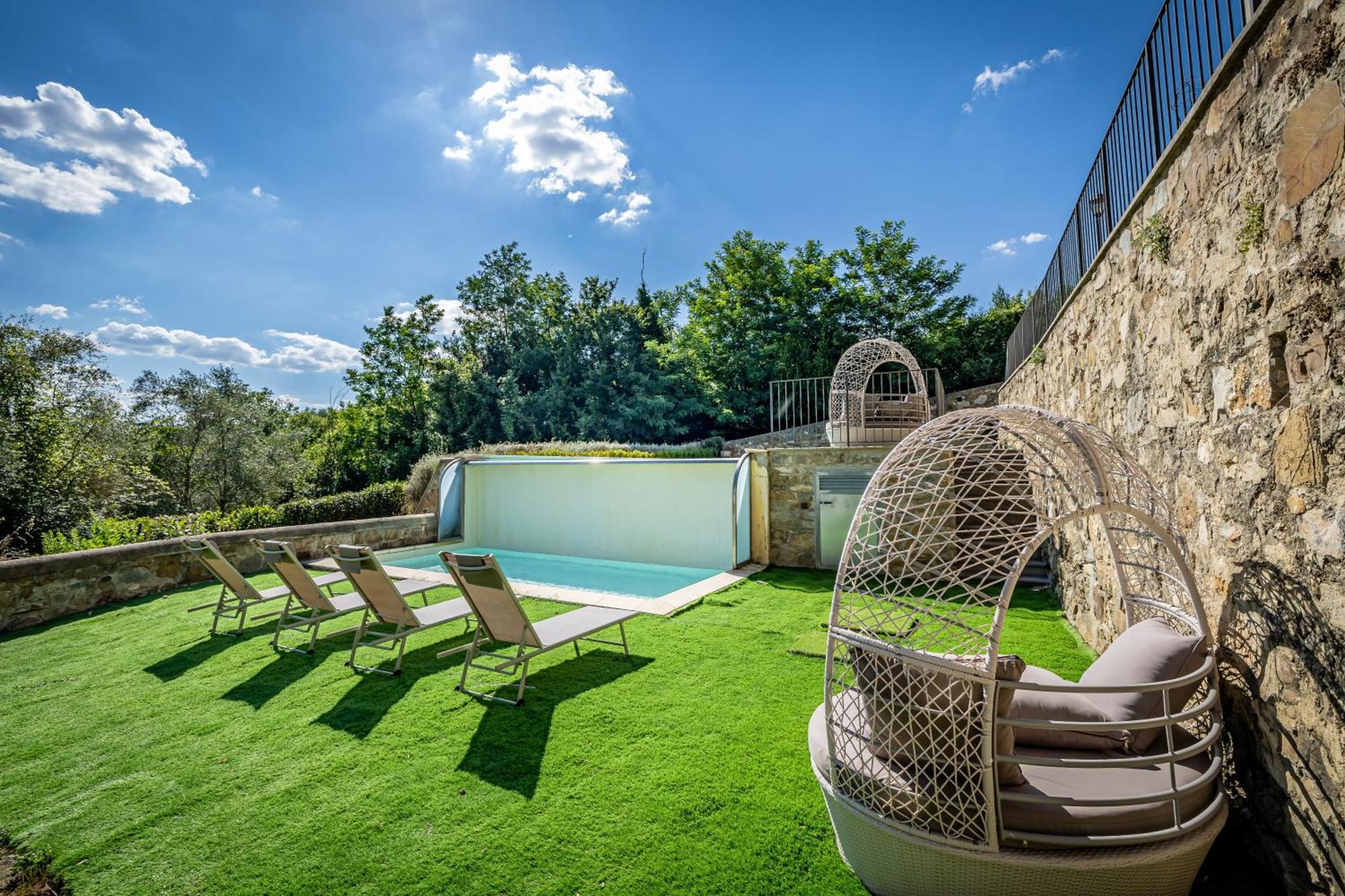 Luxury Villa Tolomei Gucci With Spa San Jacopo al Girone Zewnętrze zdjęcie