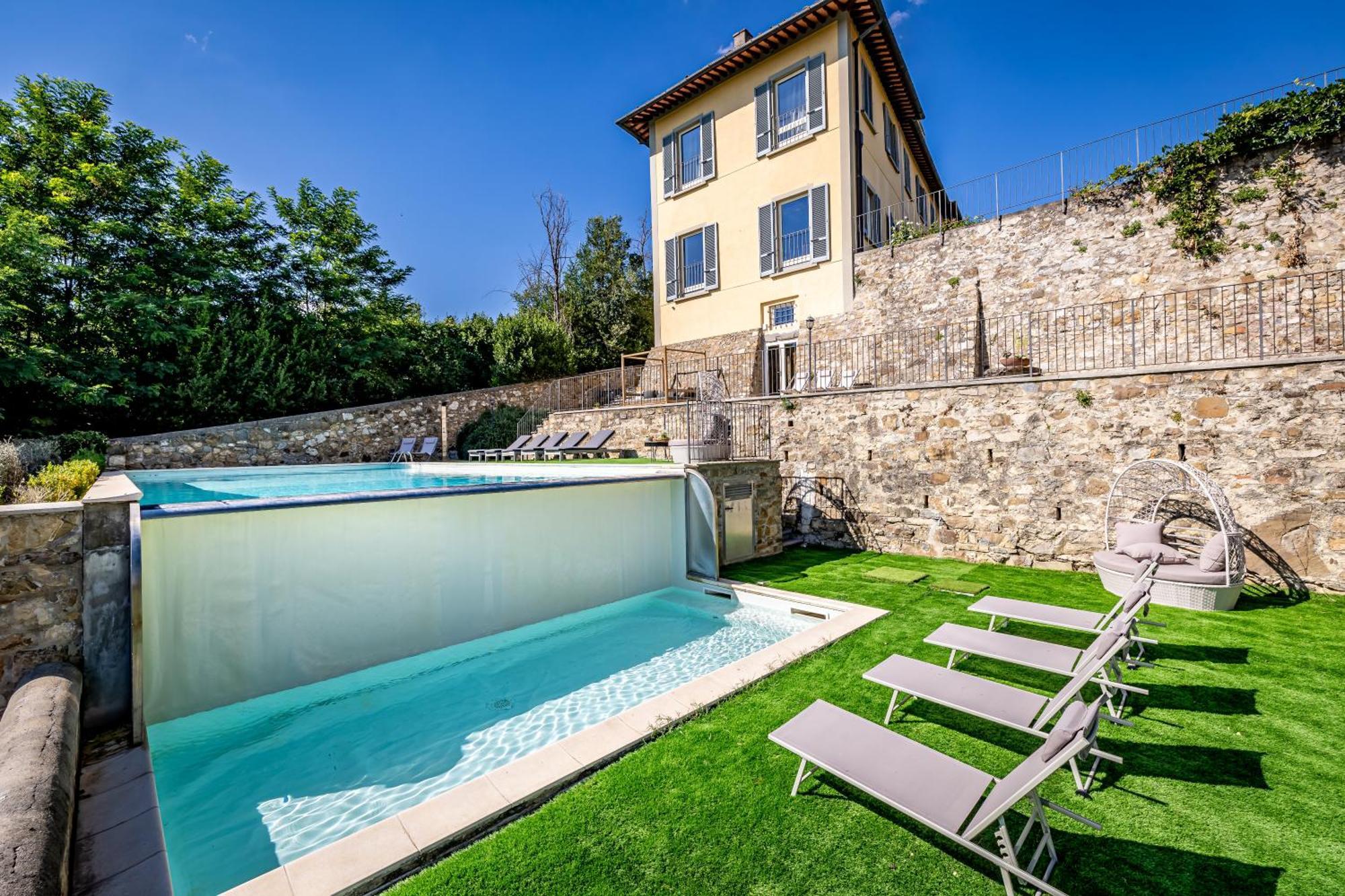 Luxury Villa Tolomei Gucci With Spa San Jacopo al Girone Zewnętrze zdjęcie
