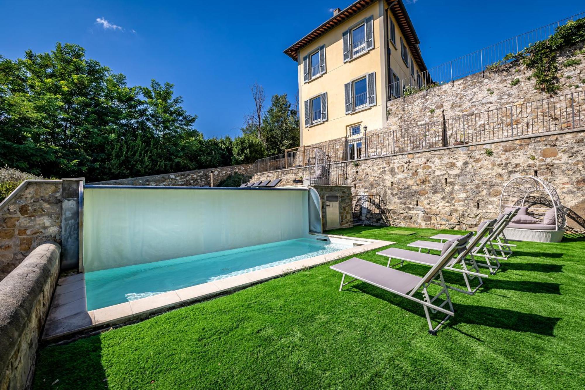 Luxury Villa Tolomei Gucci With Spa San Jacopo al Girone Zewnętrze zdjęcie