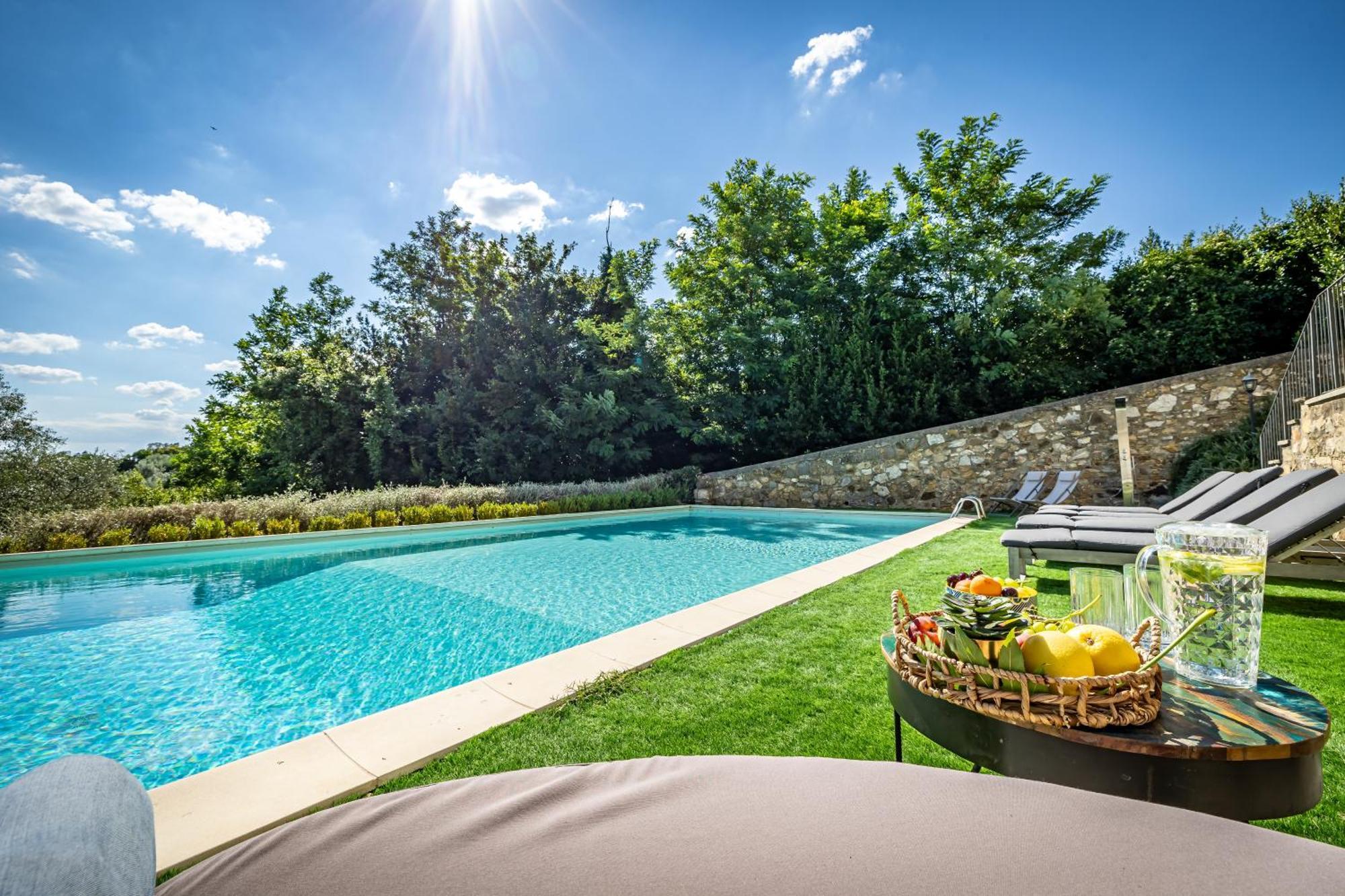 Luxury Villa Tolomei Gucci With Spa San Jacopo al Girone Zewnętrze zdjęcie