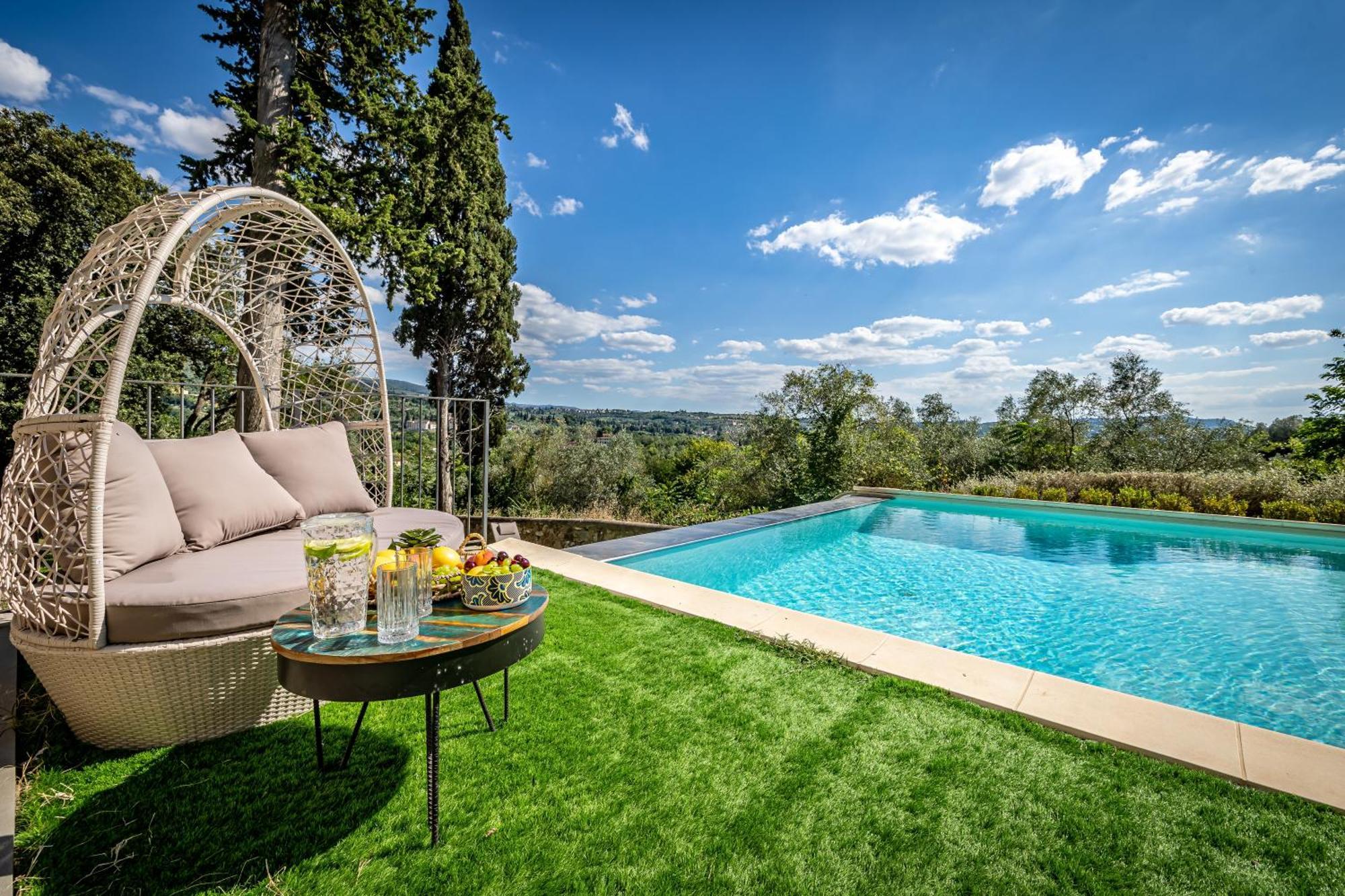 Luxury Villa Tolomei Gucci With Spa San Jacopo al Girone Zewnętrze zdjęcie