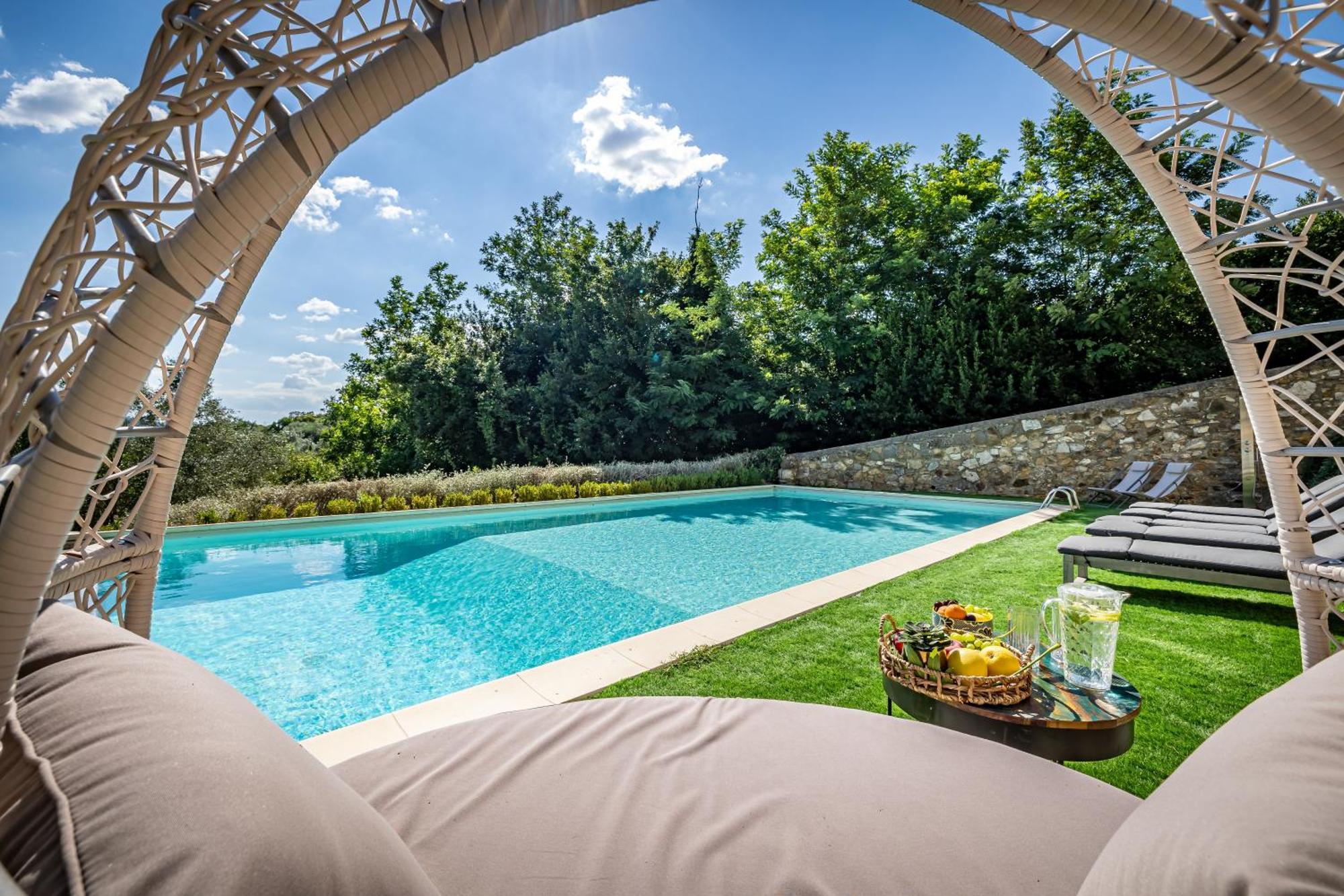 Luxury Villa Tolomei Gucci With Spa San Jacopo al Girone Zewnętrze zdjęcie
